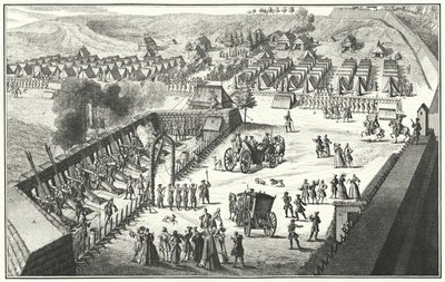 Berbequim de artilharia, Nuremberga,1733 (gravura) de German School