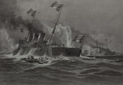 Ataque da marinha austro-húngara em dois destoyers italianos de torpedeiros de German School