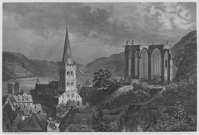 Bacharach (gravura) de German School