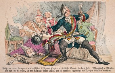 Barão Munchausen (cor litho) de German School