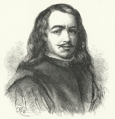 Bartolome Esteban Murillo, artista barroco espanhol (gravura) de German School