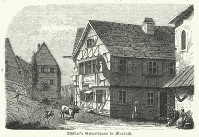 Local de nascimento do poeta e dramaturgo alemão Friedrich Schiller, Marbach am Neckar de German School