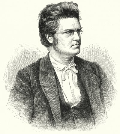 Bjornstjerne Bjornson, escritor norueguês de German School