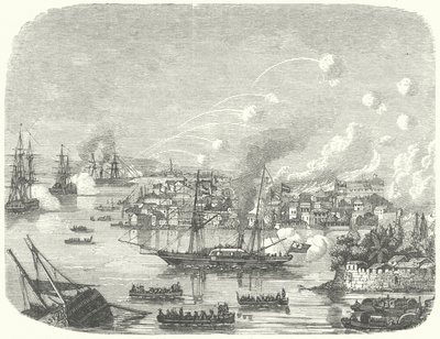 Bombardeamento de Cantão pelos britânicos, Segunda Guerra do Ópio de German School