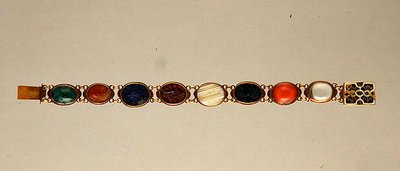 Bracelete (ouro e pedras) de German School