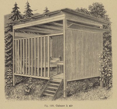 Cabine aberta para o ar de German School