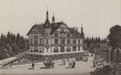 Cafe Jagerhaus (litho) de German School
