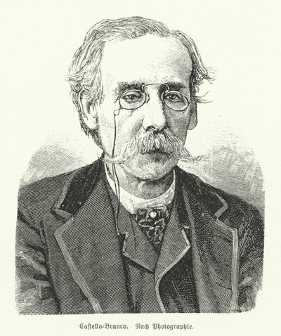 Camilo Castelo Branco, romancista e dramaturgo português (litho) de German School