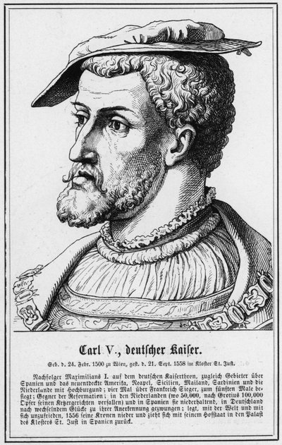 Carl V, Imperador Alemão (gravação) de German School
