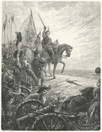 O regresso de Charles Edward Stuart à Escócia de German School