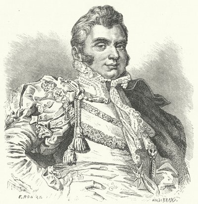 Charles Ferdinand, Duque de Berry (gravura) de German School