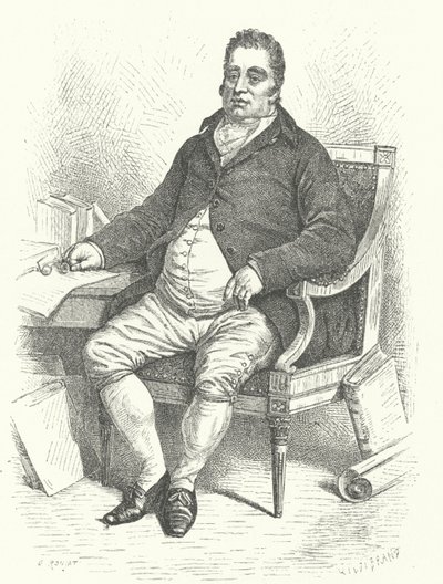 Charles James Fox, político inglês Whig (gravura) de German School
