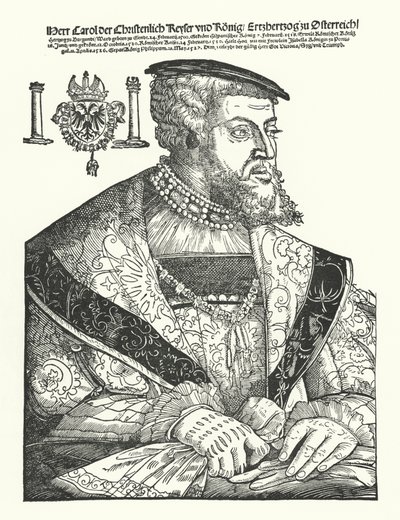 Carlos V, imperador romano sagrado de German School