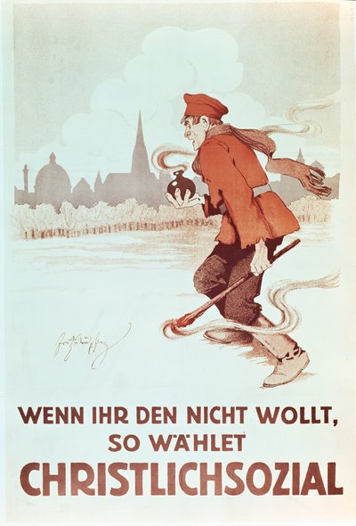 "Choose Christian Socialism" (litografia) de German School