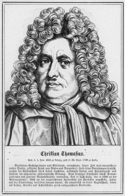 Christian Thomahus (gravura) de German School
