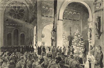 Celebrações de Natal na igreja Flandres de German School