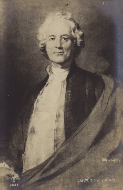 Christoph Willibald Gluck, compositor de ópera alemão do período clássico inicial (1714-1787). de German School