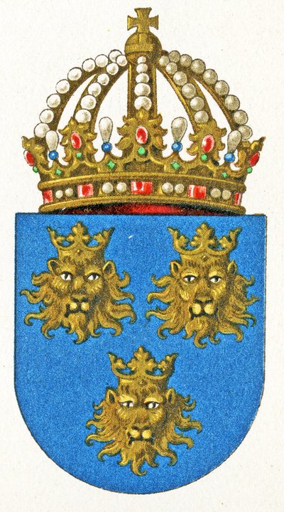 Brasão de Dalmácia, c.1898 de German School