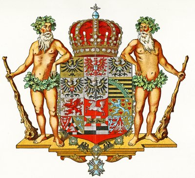 Brasão de armas da Prússia, c.1898 de German School