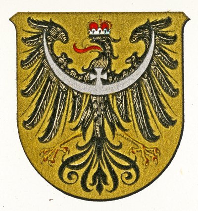 Brasão de armas da Silésia, c.1898 de German School