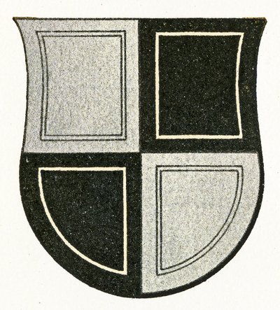 Brasão de Zollern (Hechingen), c.1898 de German School