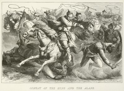 Combate dos hunos e dos alanos de German School
