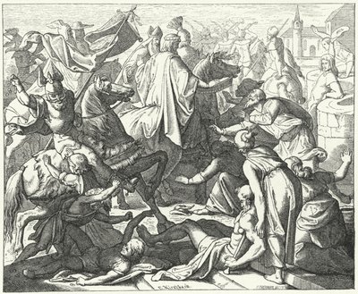 Procissão de coroação do Santo Imperador Romano Conrado II de German School