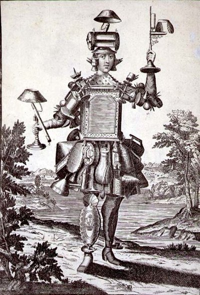 Roupa para um Latoeiro, pub. por Gerard Valck (1651/2-1726) c.1690 (gravura) de German School