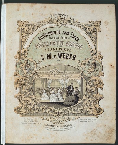 Capa da partitura de 