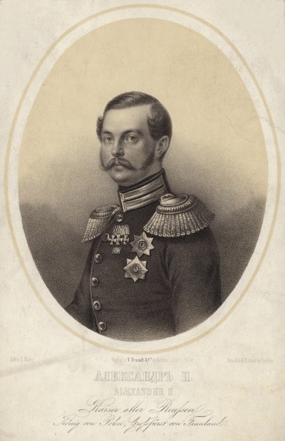 Czar Alexandre II da Rússia de German School