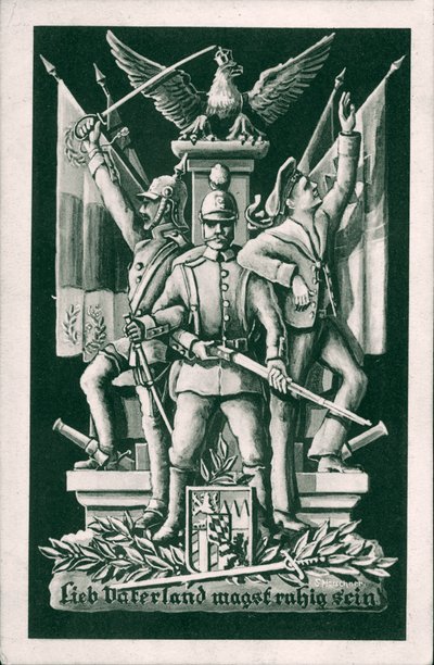 Querida Pátria, sê pacífica (litografia) de German School