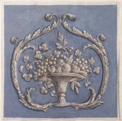Design para papel de parede (tecido pintado) de German School