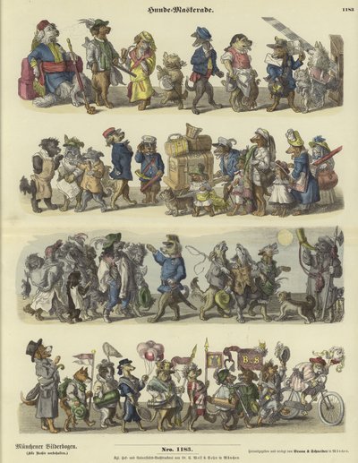 Masquerade dos cães de German School