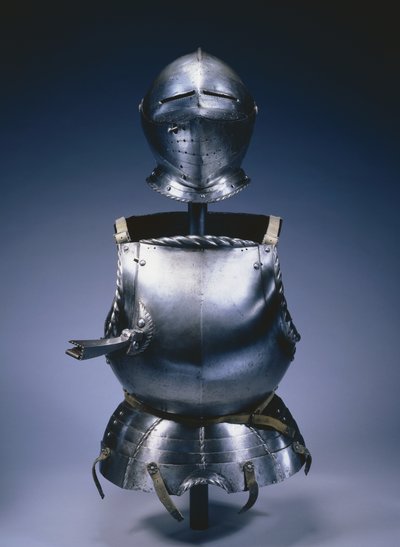 Elementos de uma armadura parcial, c.1510-1530 de German School