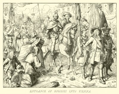 Entrada de Sobieski em Viena de German School
