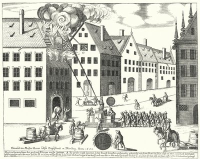 Bombeiros em Nuremberga de German School