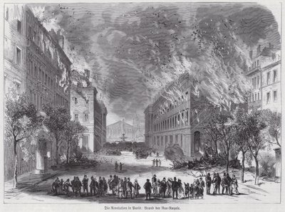 Incêndios na Rue Royale, Comuna de Paris de German School