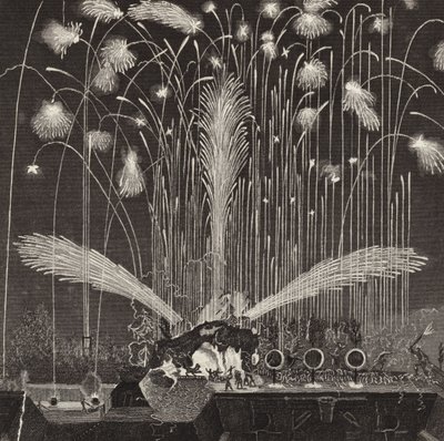 Ecrã de fogo-de-artifício de German School