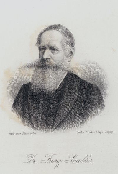 Franciszek Smolka, político polaco sob o domínio austro-húngaro (gravura) de German School