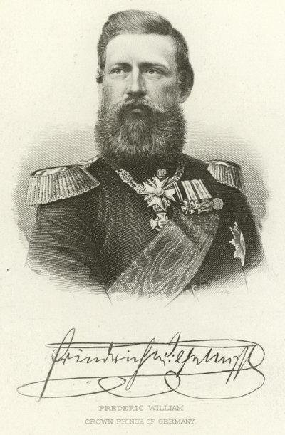 Frederic William, príncipe herdeiro da Alemanha de German School