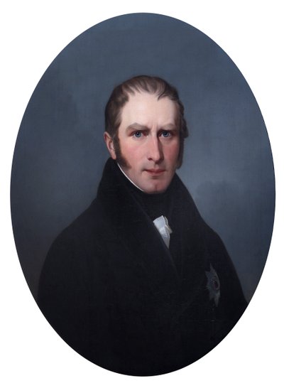 Frederick William, Duque de Brunswick, c.1810-15 (óleo sobre tela) de German School