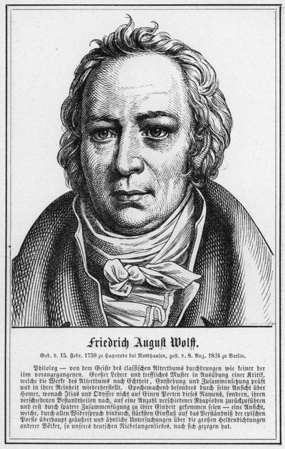 Friedrich August Wolff (gravura) de German School