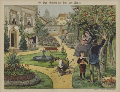 Jardim na cidade (cor litho) de German School