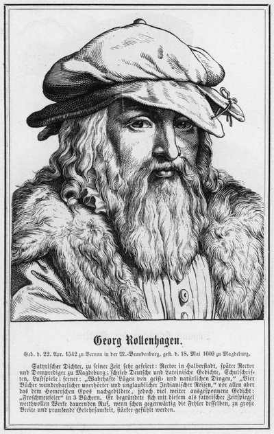Georg Rollenhagen (gravura) de German School
