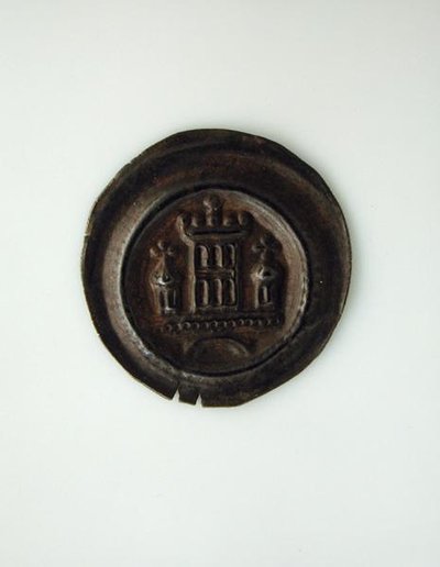 Moeda Alemã do tempo da Regra Dinamarquesa (1201-24) (prata) de German School