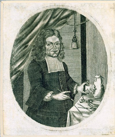 Pintor de vidro alemão de German School