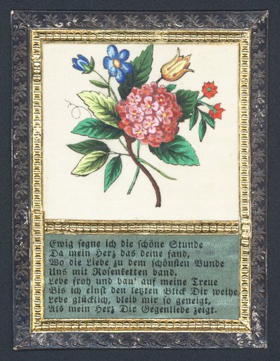 Cartão de cumprimentos alemão de German School