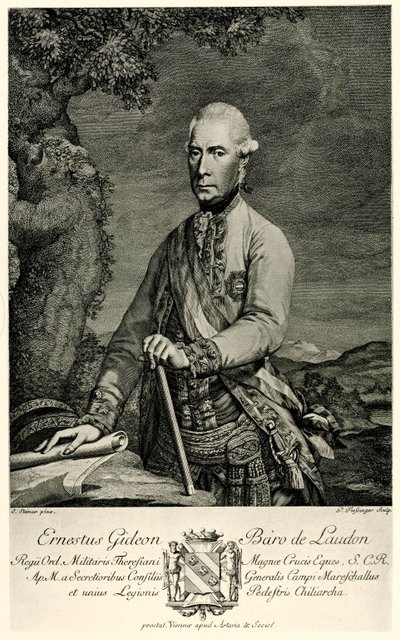 Gideon Ernst Barão von Laudon de German School