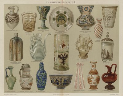 Vidraria (cor litho) de German School