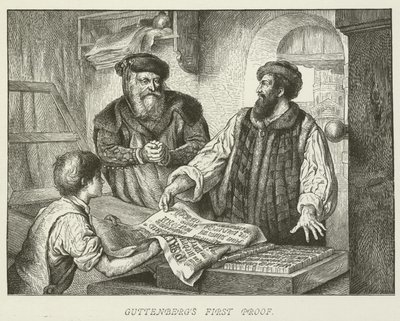 Primeira prova de Guttenberg de German School